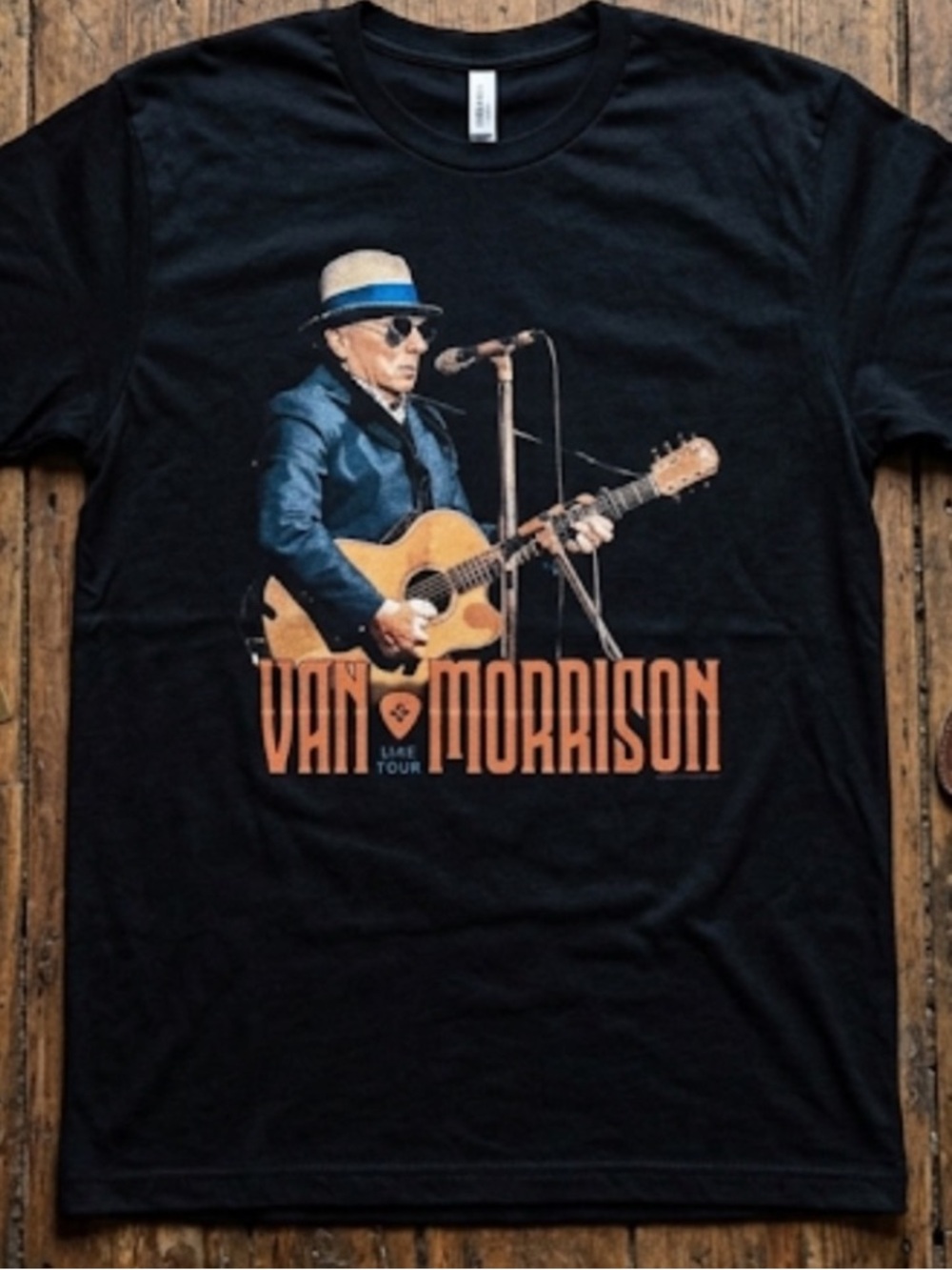 Van Morrison Tour Shirt Size 2XL